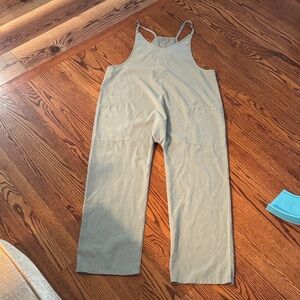 Casual Sage Jumpsuit